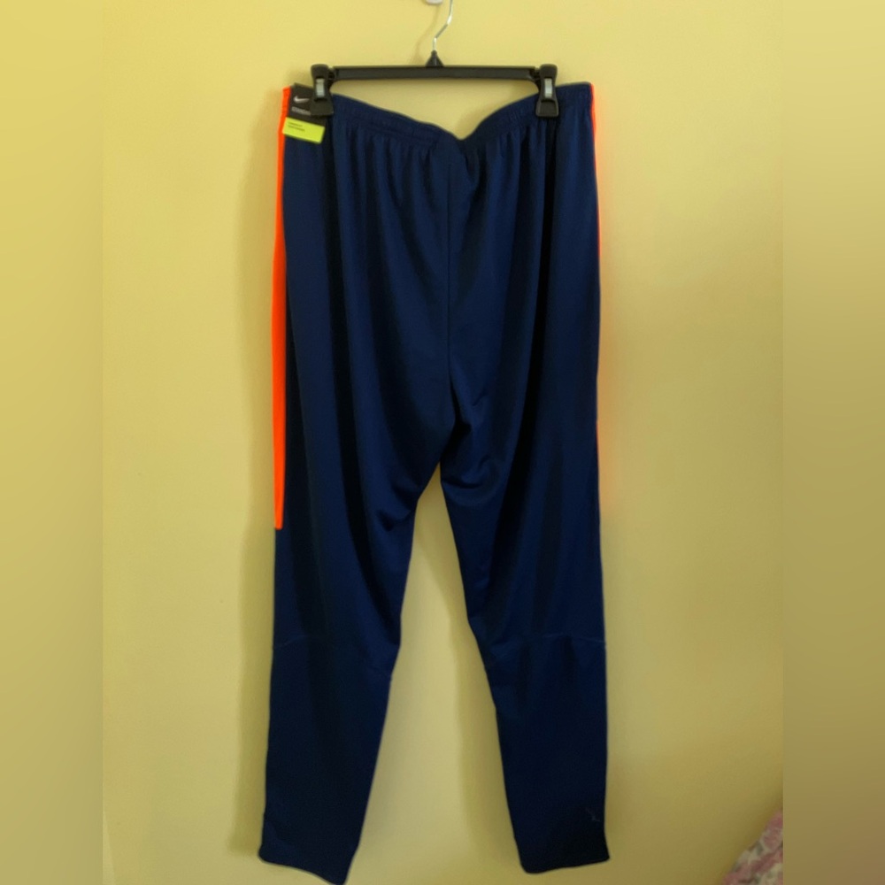 Nike dri-fit NEW men training pants joggers football soccer futball sz XXL navy